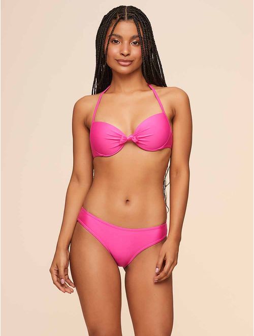 Top Meia Taça + Tanga Maxi Lisos