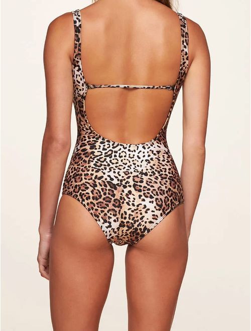 Maiô Básico Estampado Life Print